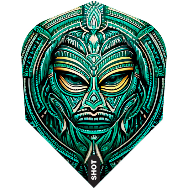 Shot Darts Tribal Weapon Toki Shape No.6 Dart Flights