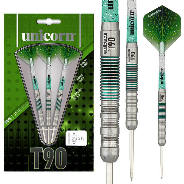 Unicorn Core T90 XL Green Darts