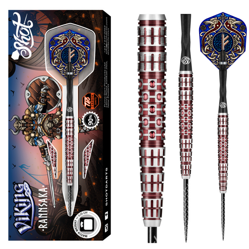 Shot Viking Rannsaka 90% Tungsten Darts