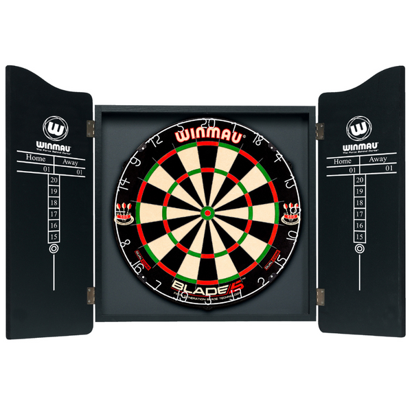 Winmau Plain Black Cabinet