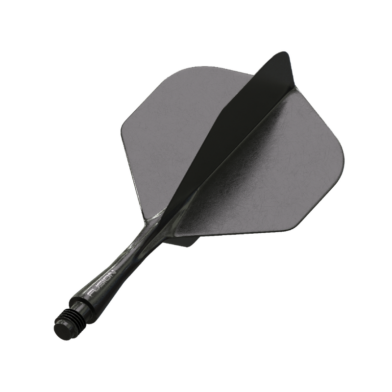 Winmau Fusion Flights & Shafts - Black - Standard