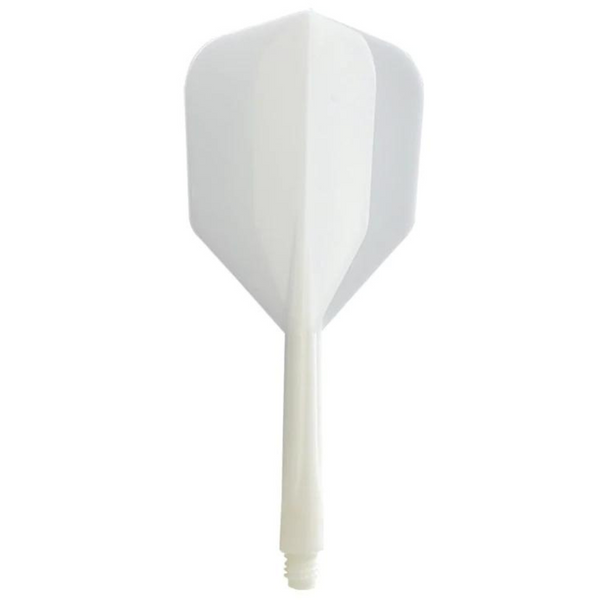 Condor Axe Flights & Shafts - White - Shape