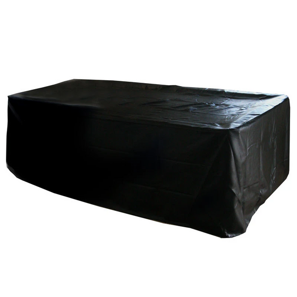 Pool Table Cover - Black Heavy Duty - Full Skirt