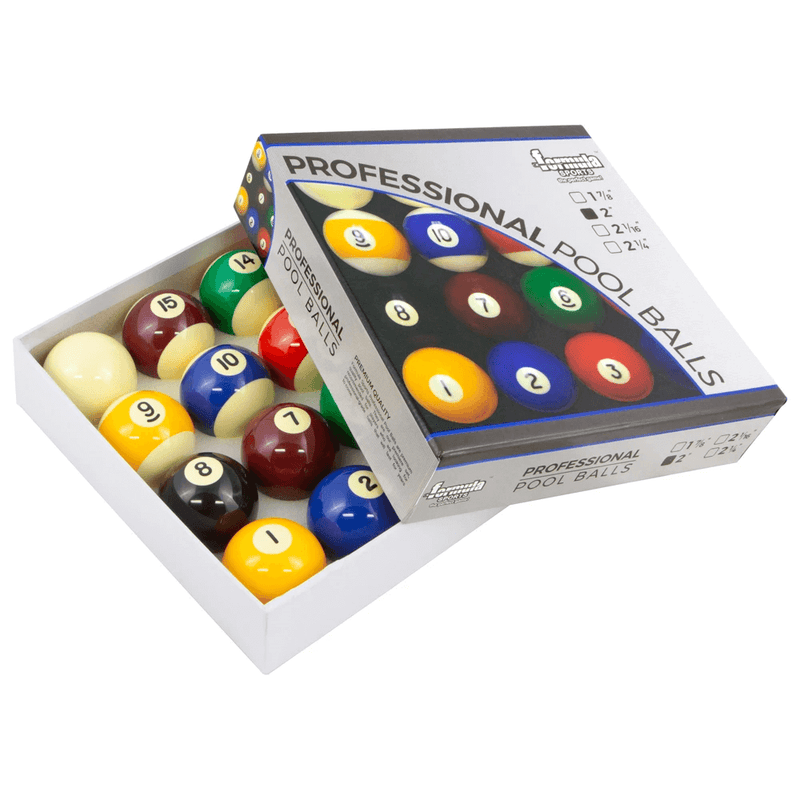 2 1/16" Pool Balls - Professional