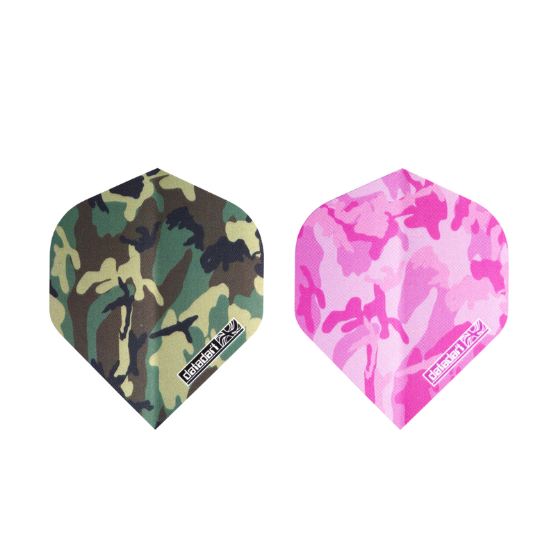 Camo Print Dart Flights - Standard