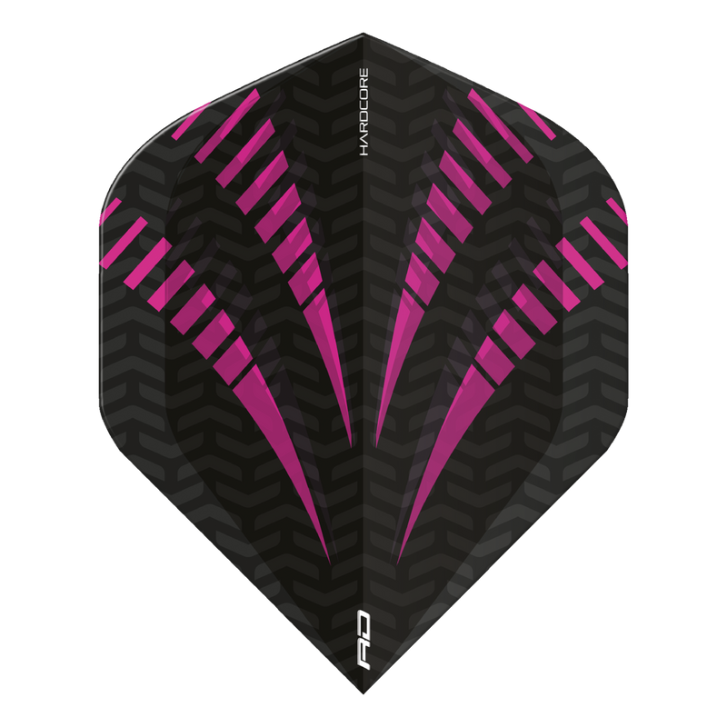 Hardcore Radical Neon Flights - Standard Darts