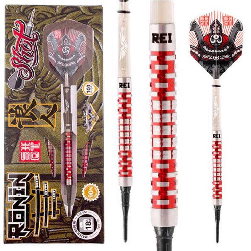 Shot Darts Ronin Rei Soft Tip Darts