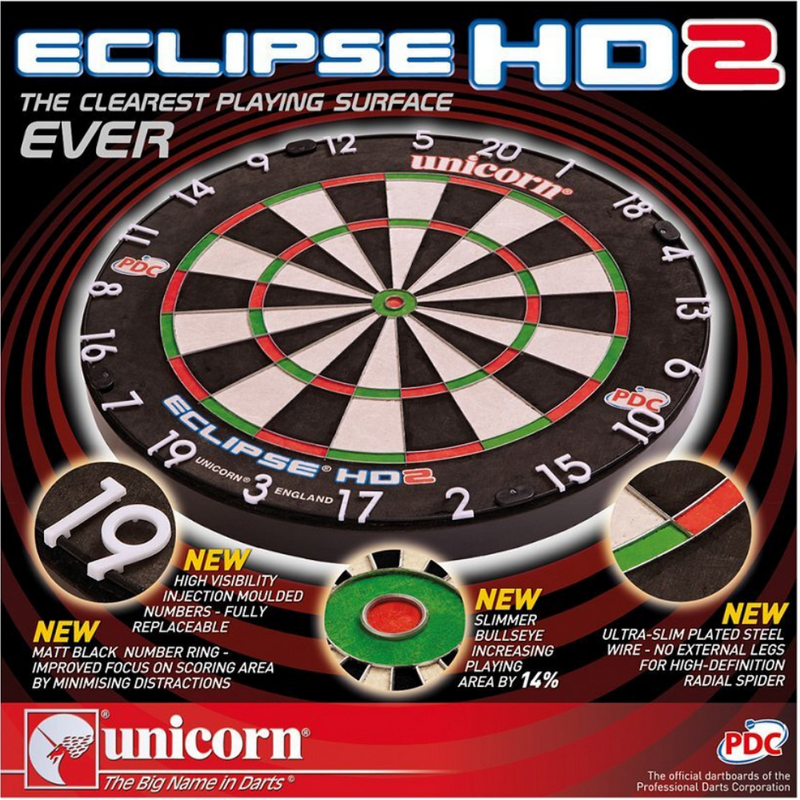 Eclipse Pro HD2 Dartboard