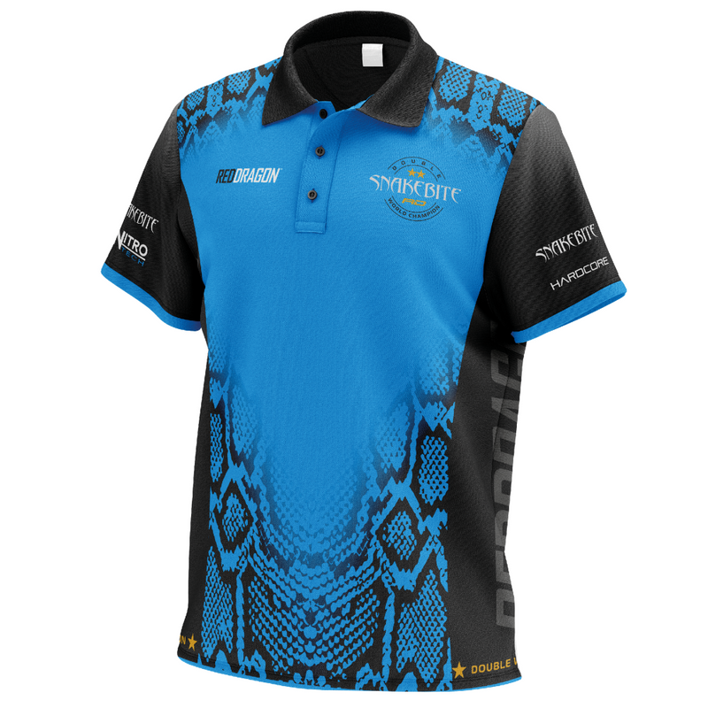 Darts Player Peter Wright 'Double World Champion' Shirt