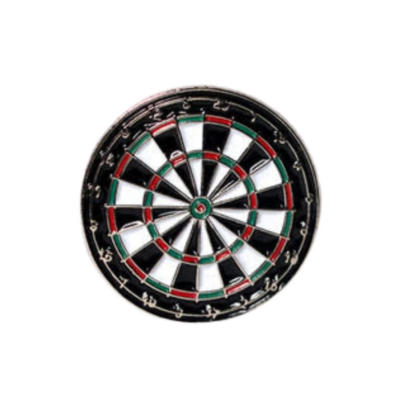 Dart Pin Badges - Dartboard