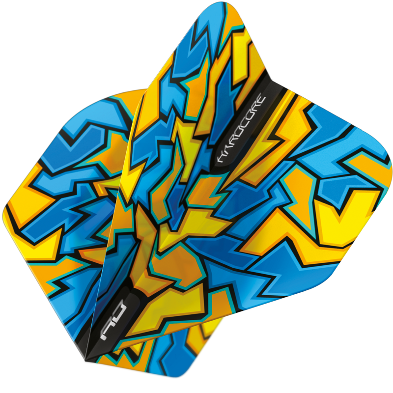 Hardcore Radical Crackle Dart Flights - Standard