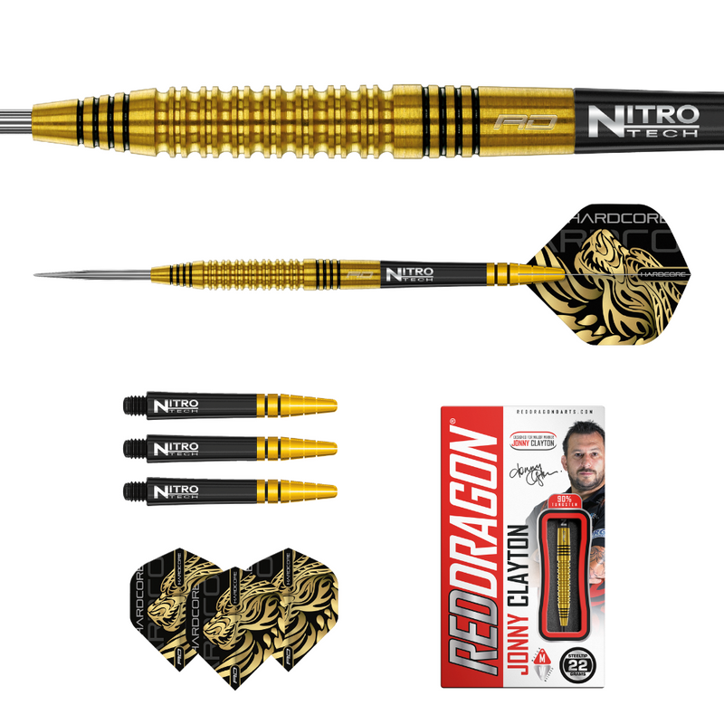 Red Dragon Jonny Clayton Gold Darts