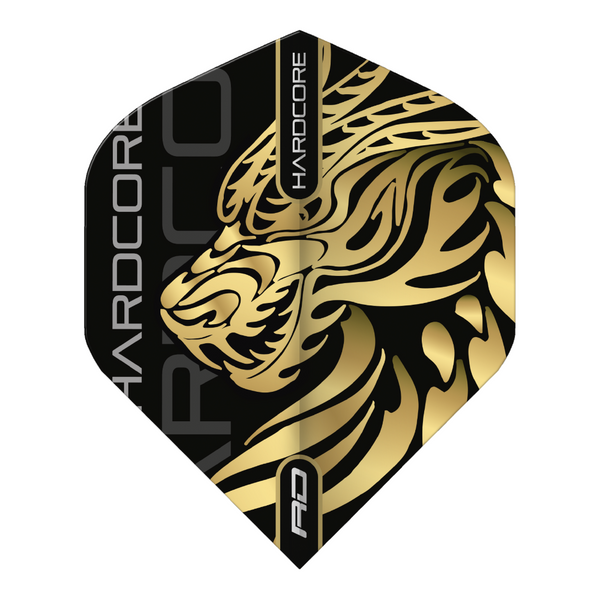 Jonny Clayton Dart Flights - Gold Dragon - Standard