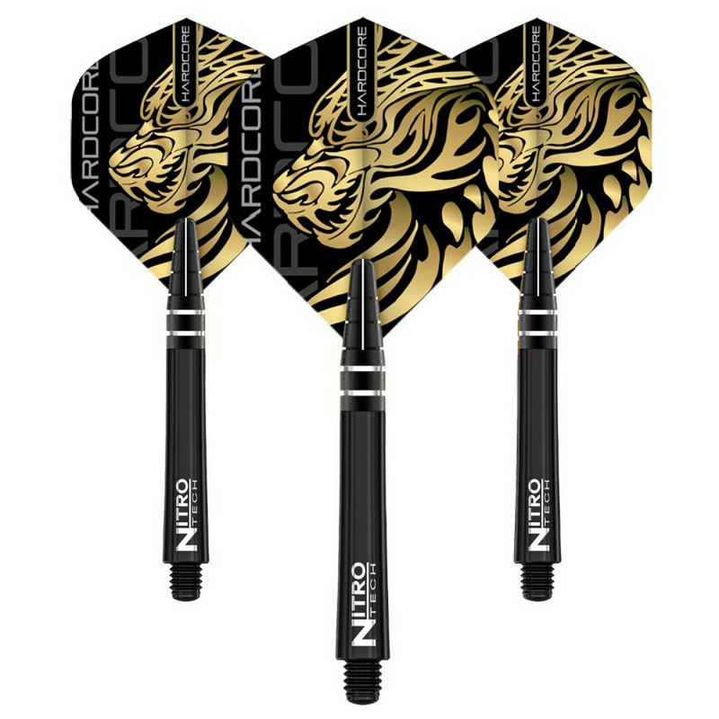 Dart Flight & Shaft VALUE PACK  (2 sets) - Jonny Clayton Gold